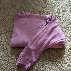 Pink Boohoo Matching Set (loungewear)